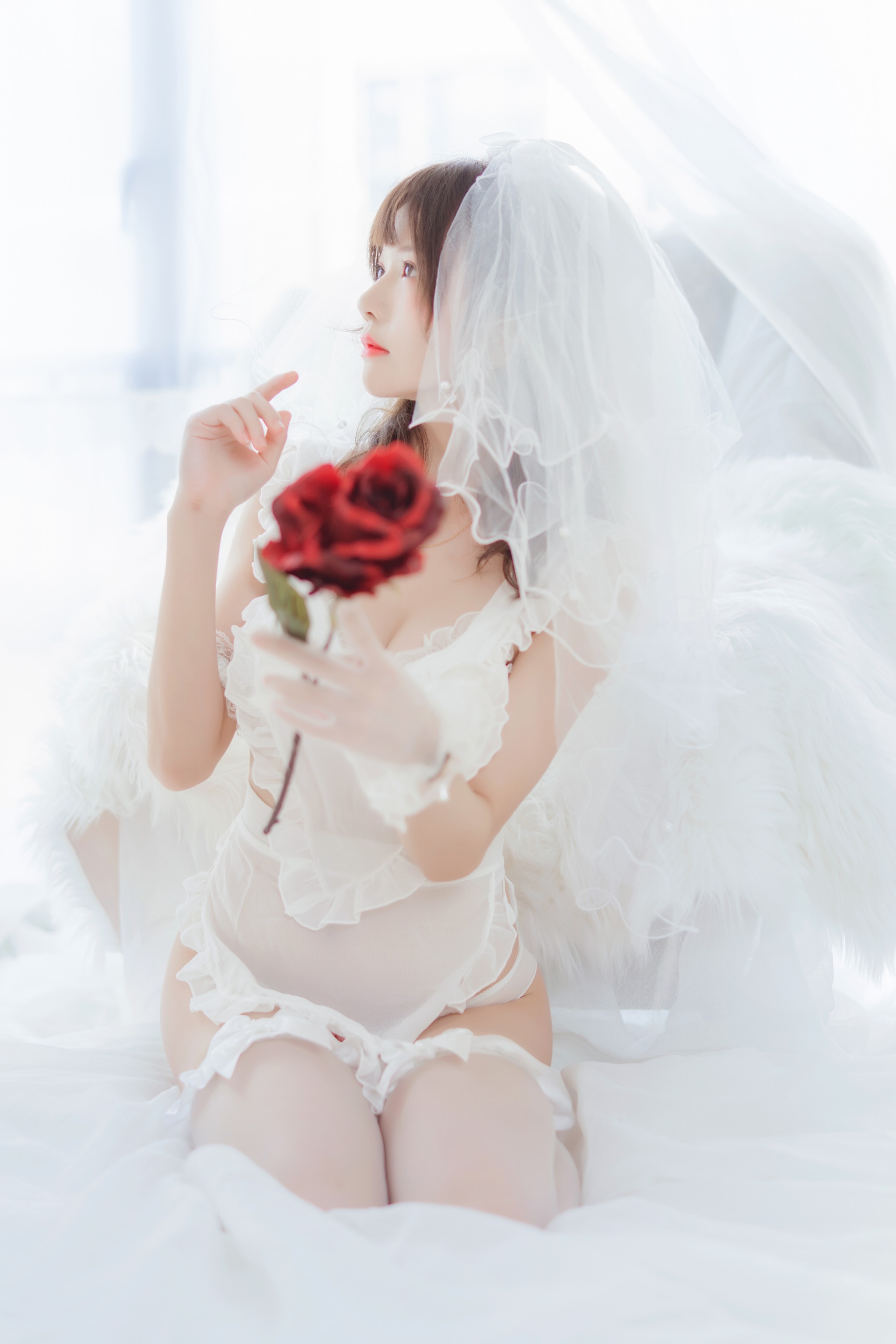 图片[1]-桜桃喵 – NO.058 轻纱 上 [33P]-XikXak